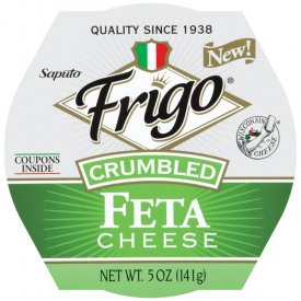 Frigo Feta Cheese Crumble 5 Oz. Cup
