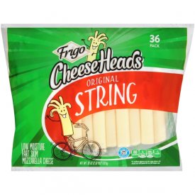 Frigo Cheese Heads Mozzarella String Cheese, 36 Oz., 36 Count
