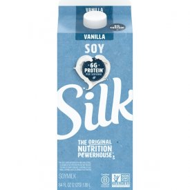 Silk Vanilla Soymilk 0.5 gal.