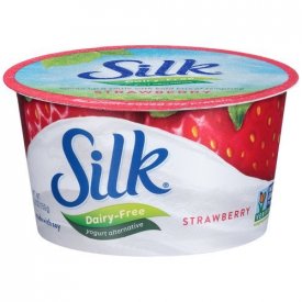 Silk Strawberry Dairy-Free Yogurt Alternative, 5.3 oz