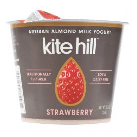 Kite Hill Dairy Free Almond Milk Strawberry Yogurt, 5.3 Oz.