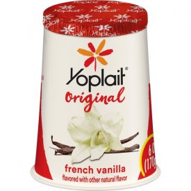 Yoplait Original French Vanilla Low-Fat Yogurt, 6 Oz.