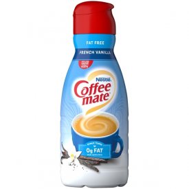COFFEE MATE Fat Free French Vanilla Liquid Coffee Creamer 32 fl. oz. Bottle