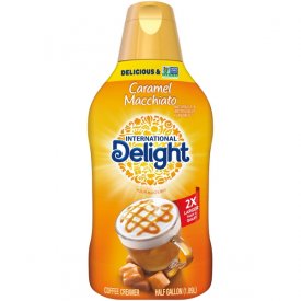 International Delight Caramel Macchiato Coffee Creamer, Half Gallon