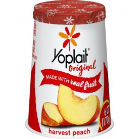 Yoplait Original Yogurt Harvest Peach, Gluten Free, 6 oz