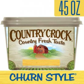 Country Crock Churn Style 40% Vegetable Oil Spread, 45 oz