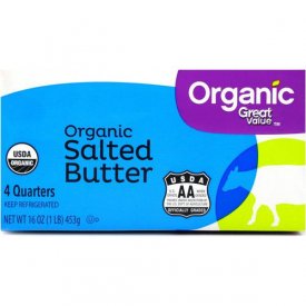 Great Value Organic Salted Butter, 16 oz