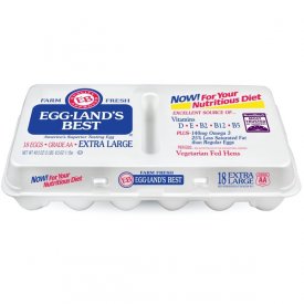 Egg-Land's Best Farm Fresh Extra Large White Grade AA Eggs, 18 Count