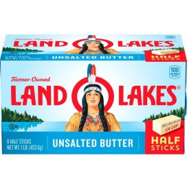 Land O Lakes Half Stick Unsalted Butter, 1 lb.