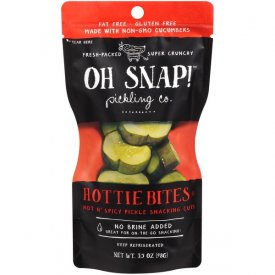 Oh Snap!™ Hottie Bites Hot 'N Spicy Pickle Snacking Cuts 3.5 oz. Pouch