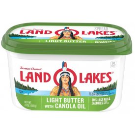 Land O'Lakes Light Canola Oil Butter, 24 Oz.