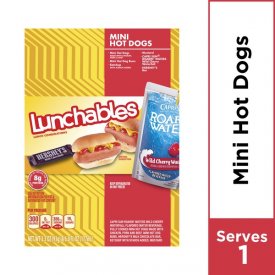 Lunchables Lunch Combinations Mini Hot Dogs, 9.3 oz Box
