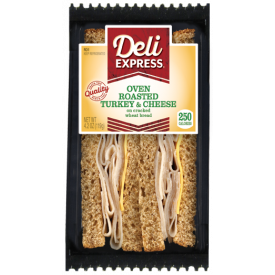 Deli Express Oven Roasted Turkey and Cheese Sandwich