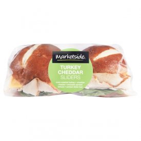 Marketside Turkey Cheddar Sliders, 2 Count