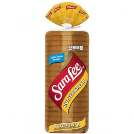 Sara Lee Butter Bread, Rich Taste & Velvety Texture Bread, 20 oz, 22 slices
