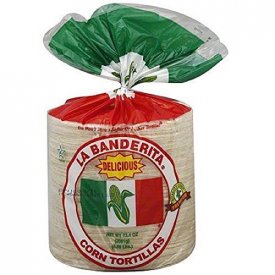 La Banderita White Corn 6" Tortillas, 80 ct