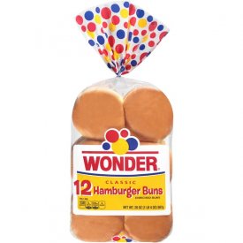 Wonder® Classic 12 Hamburger Buns 20 oz. Pack
