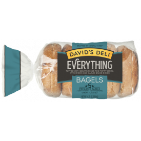 David's Deli Everything Bagels, 14.25 Oz., 5 Count