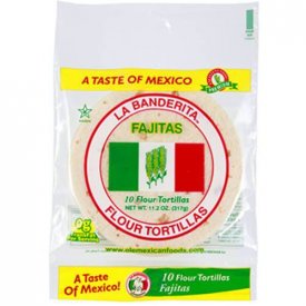 La Banderita Flour 6" Tortillas, 20 ct