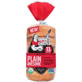 Dave's Killer Bread® Plain Awesome™ Organic Bagels 16.75 oz. Bag