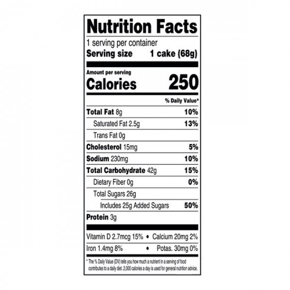 The Bakery Lemon Cake, 2.4 oz, 4 image