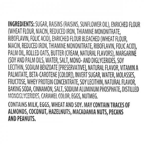 Marketside Ultimate Oatmeal Raisin Cookies, 3 ct, 4 image