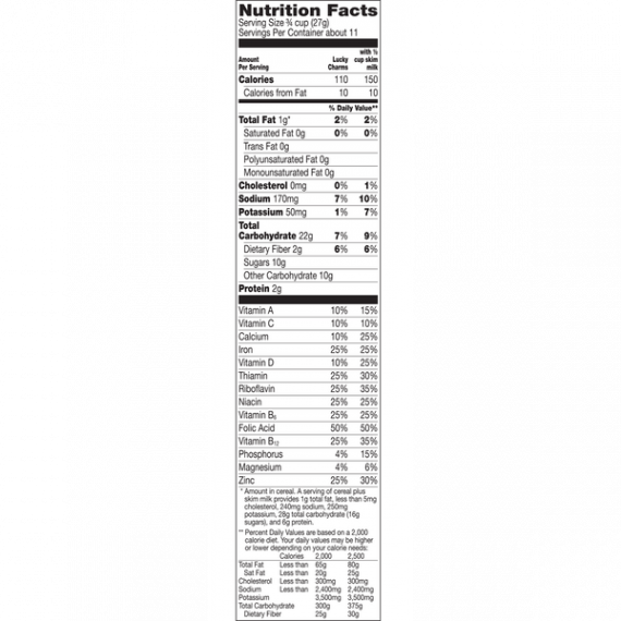 Lucky Charms Gluten Free Breakfast Cereal, 10.5 oz Box, 10 image