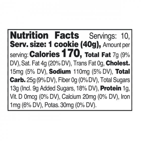 Freshness Guaranteed Chocolate Chunk Cookies, 14 oz, 10 Count, 4 image