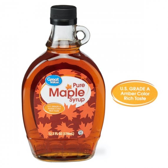 Great Value Pure Maple Syrup, 12.5 fl oz, 3 image