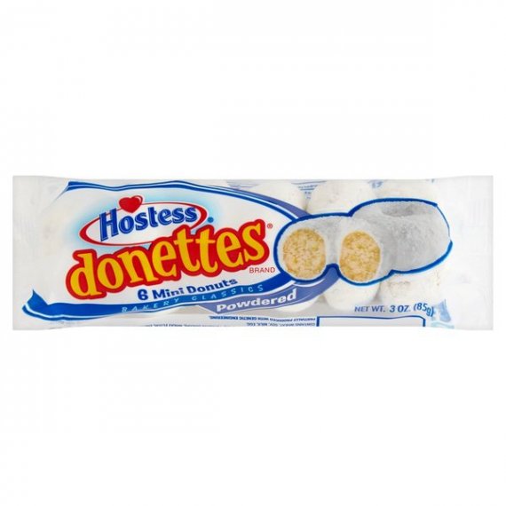 Hostess&reg; Donettes&reg; Powdered Mini Donuts 3.0 oz (6 Count)