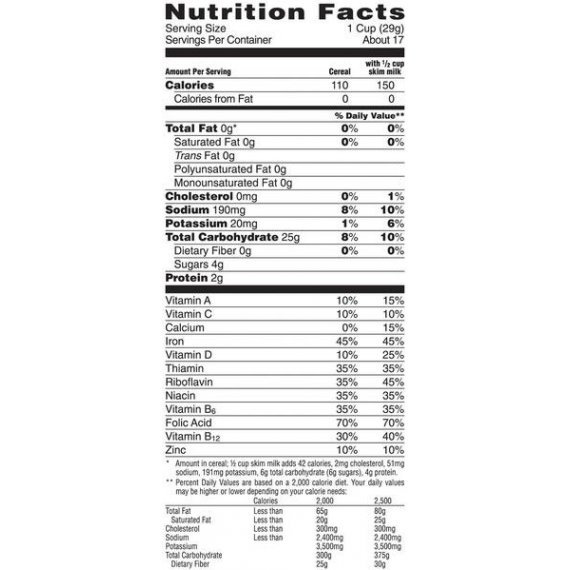 Kellogg's Breakfast Cereal Crispix Original 18 Oz, 8 image