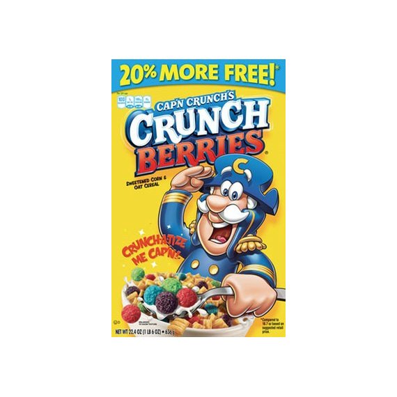 Captain Crunch Cap'n Crunch Crunchberries +20% Free, 2 image