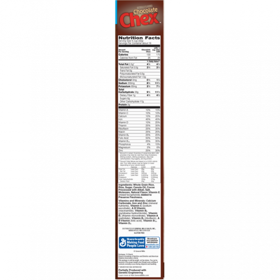 Chocolate Chex Cereal, Gluten Free, 21.1 oz, 7 image