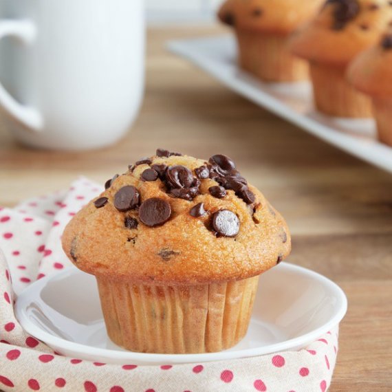 Freshness Guaranteed Chocolate Chip Muffins, 14 oz, 4 Count, 2 image