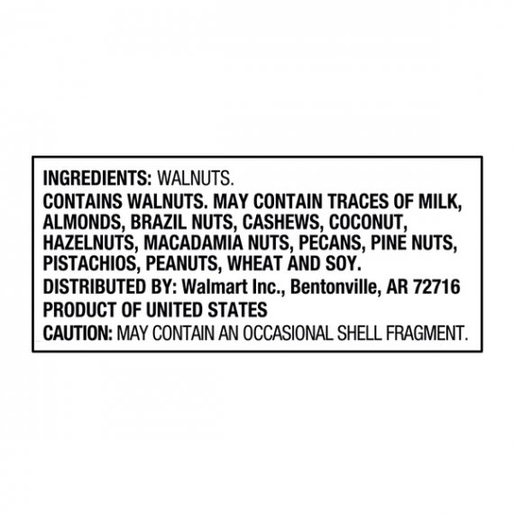 Great Value Chopped Walnuts, 8 oz, 3 image