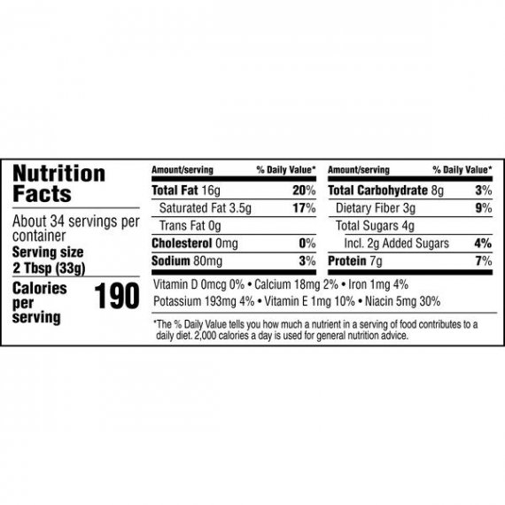 Jif Natural Creamy Peanut Butter Spread, 40-Ounce, 6 image