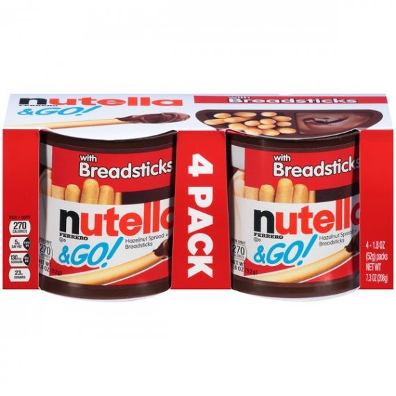 Nutella & Go 4-Pack Breadstick, 4 image