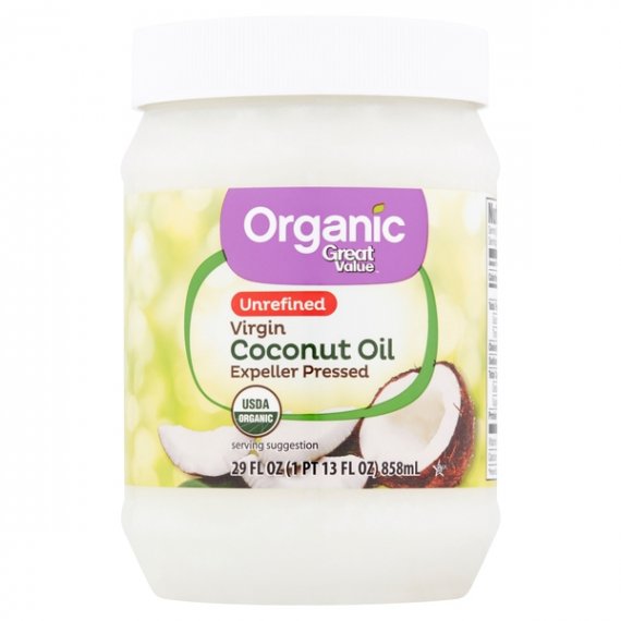 Great Value Organic Unrefined Virgin Coconut Oil, 24 fl oz, 3 image