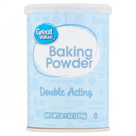 Great Value Double Acting Baking Powder, 8.1 oz, 8 image