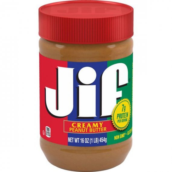 Jif Creamy Peanut Butter, 16-Ounce