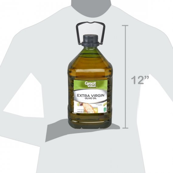 Great Value Extra Virgin Olive Oil 101 fl oz, 6 image
