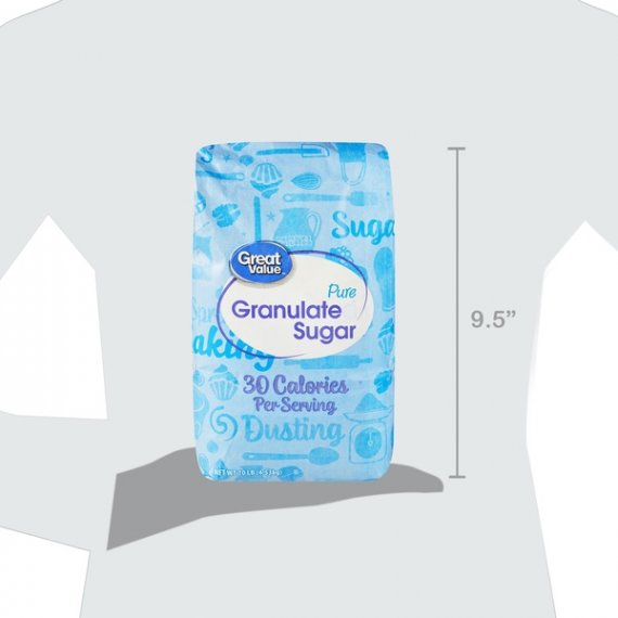 Great Value Pure Granulated Sugar, 10 lbs, 5 image