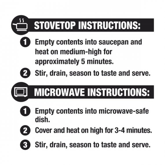 Great Value Whole Green Beans, 14.5 oz, 6 image