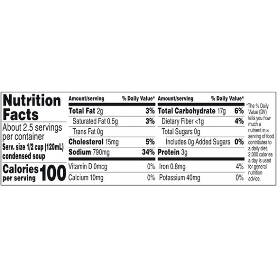 Campbell's Condensed Double Noodle Soup, 11 oz., 6 image