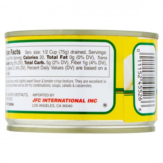 Dynasty Sliced Water Chestnuts, 8 Oz, 2 image