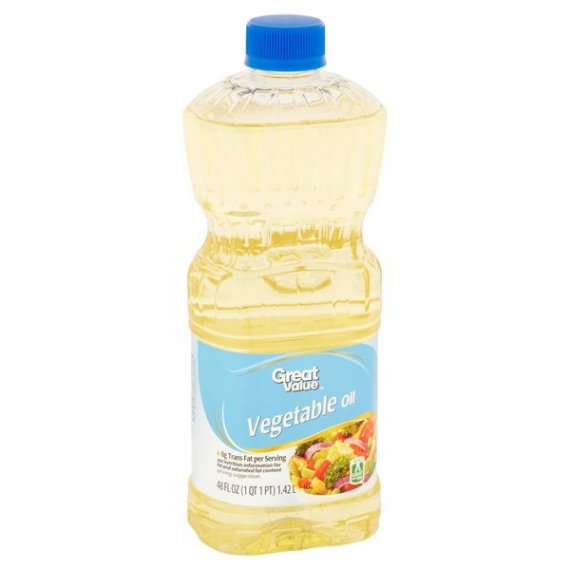 Great Value Vegetable Oil, 48 fl oz, 2 image