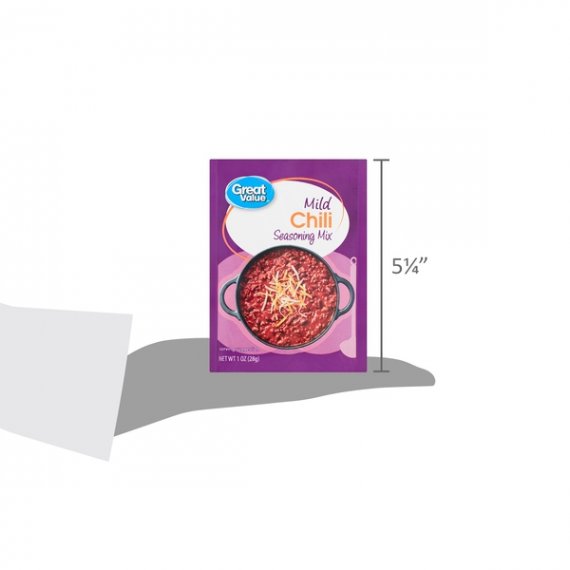 Great Value Mild Chili Seasoning Mix, 1 oz, 7 image