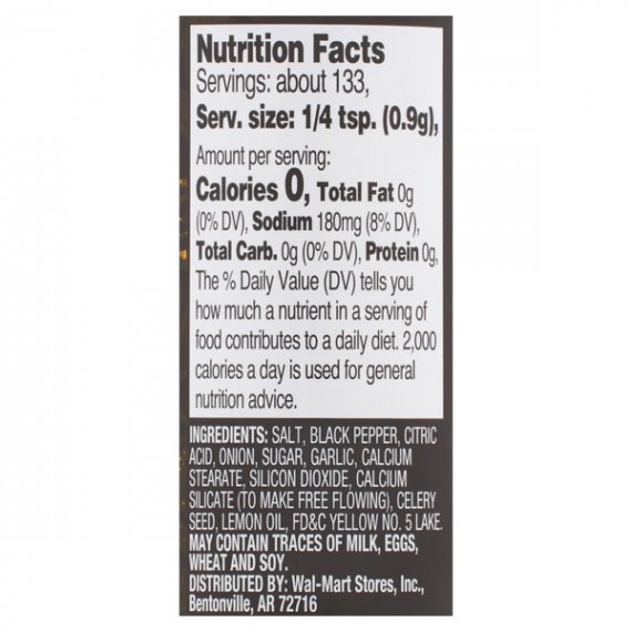 Great Value Lemon & Pepper Seasoning, 4.25 oz, 5 image