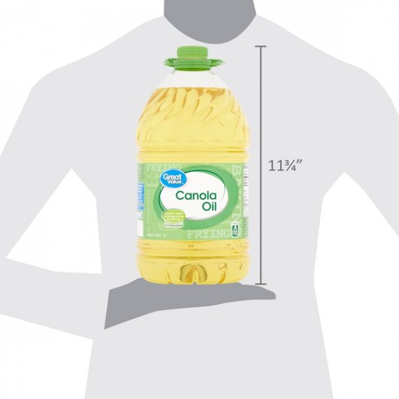 Great Value Canola Oil, 1 gal, 4 image