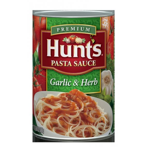 Hunt's Garlic & Herb Pasta Sauce, 24 oz